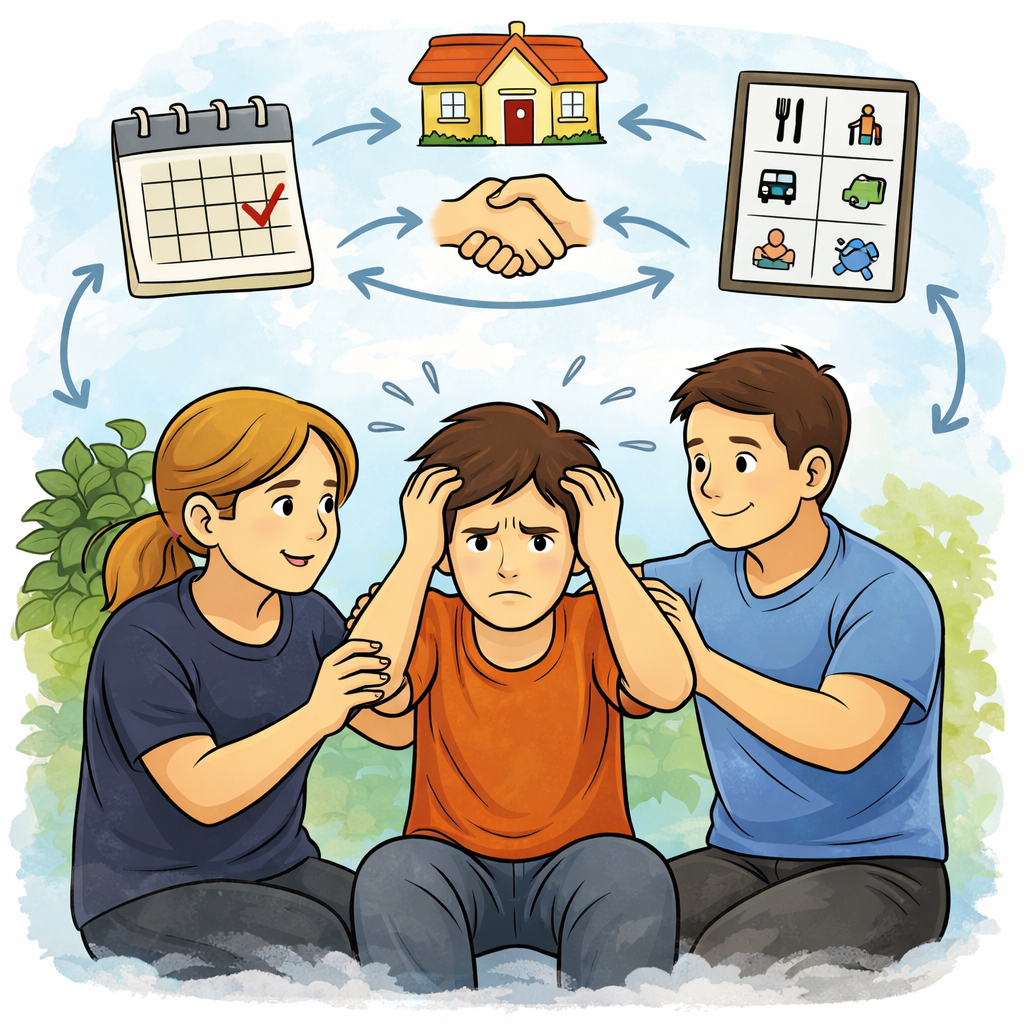 Vi arbejder med pædagogiske indsatser for at skabe tryghed i et HabitusHus