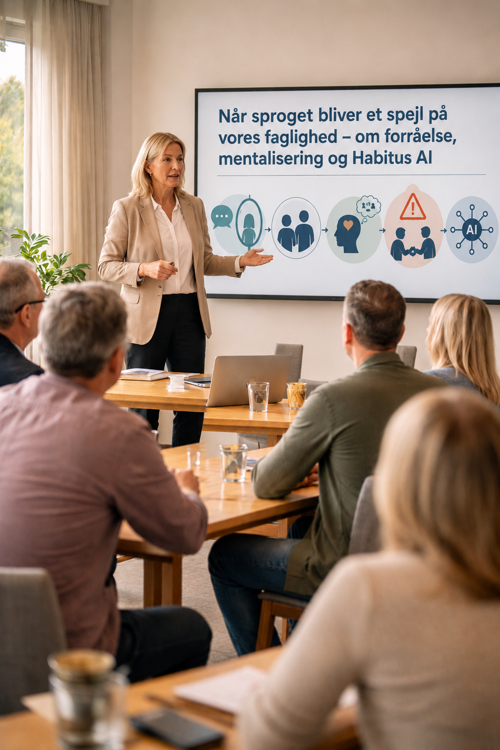 Pårørendearrangement i Habitus om forråelse, mentalisering og AI